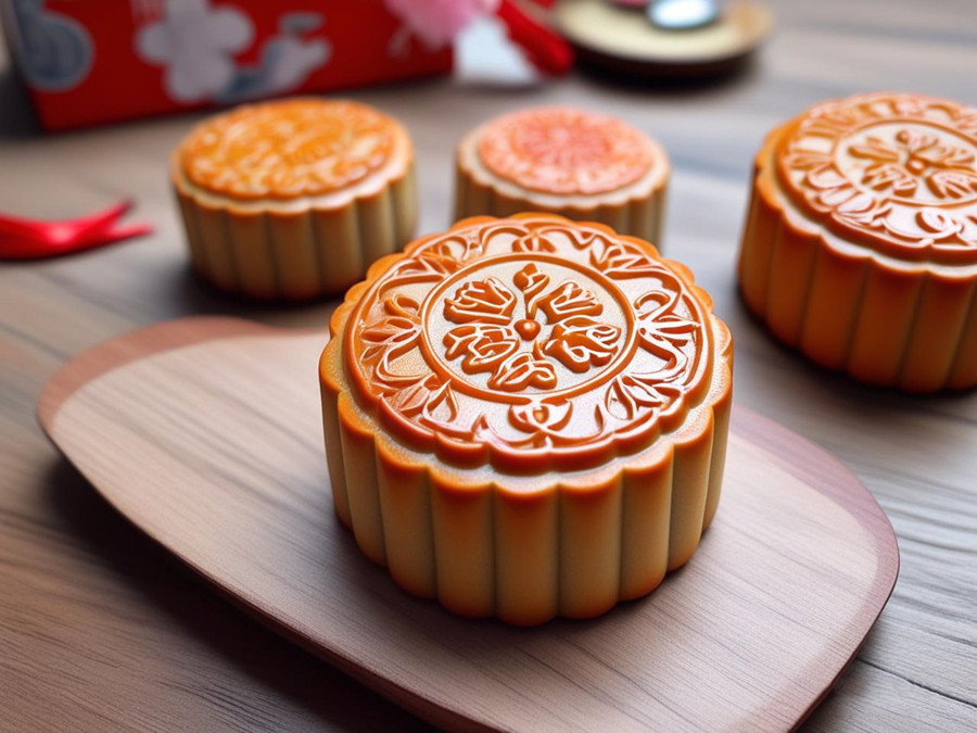 準備郵寄到澳洲的月餅 準備郵寄到澳洲的月餅