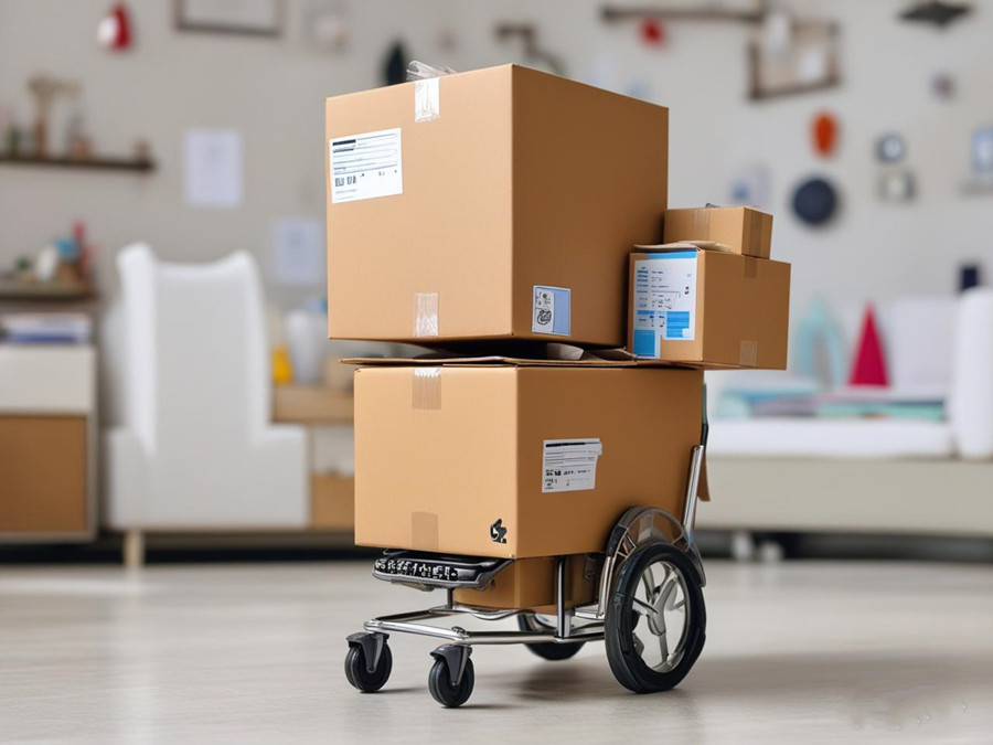 準備寄往澳洲的幾個快遞